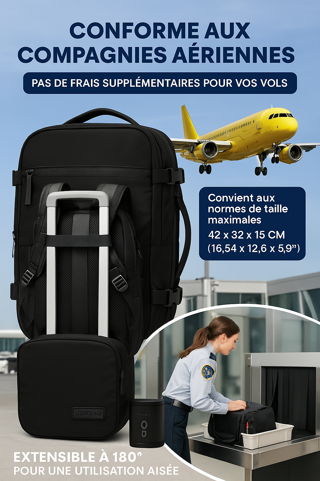AeroGo 40x20x25cm