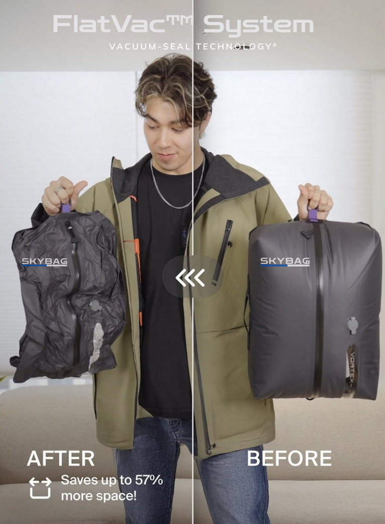 Vacuum Compression Travel Bag